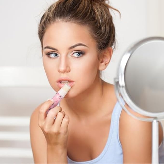 Maxcheck 48 PCS CHRISTMAS LIP BALM BULK MINI CANDY CANE LIP BALM MOISTURIZING GIFT CHRISTMAS STOCKING STUFFERS FOR XMAS PARTY GIFTS COWORKER STAFF EMPLOYEE APPRECIATION GIFTS(SWEET XMAS) - Image 4